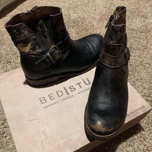 Bed Stu leather ankle boots